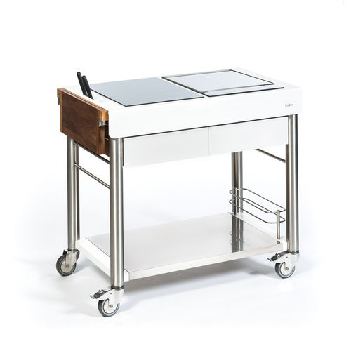 Elektroherdplatte - SERVEBOY SUPERBIANCO DUO - Indu+ - für Garten