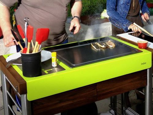 Elektroherdplatte - 580 TEPPANYAKI - Indu+ - für Garten