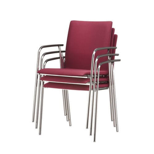 Moderner Konferenzstuhl - FIRST CLASS 4522/A - Brunner GmbH - für den Innenraum / Stoff / Leder