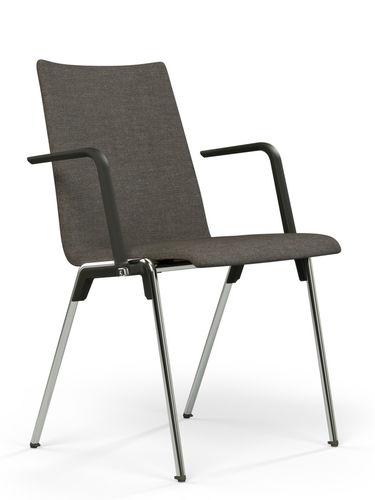 Moderner Konferenzstuhl - HERO PLUS 4623/A - Brunner GmbH - für den Innenraum / Stoff / Gestell aus Metall