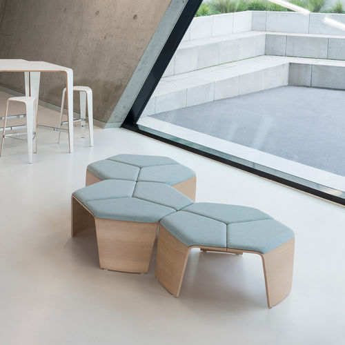 Modulare Polsterbank - HOC 9146 - Brunner GmbH - modern / Stoff / Leder