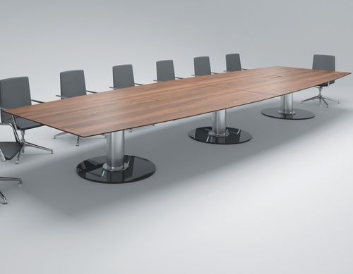 Moderner Besprechungstisch - SPIRA 2710 - Brunner GmbH - Holzfurnier / Eiche / Buche