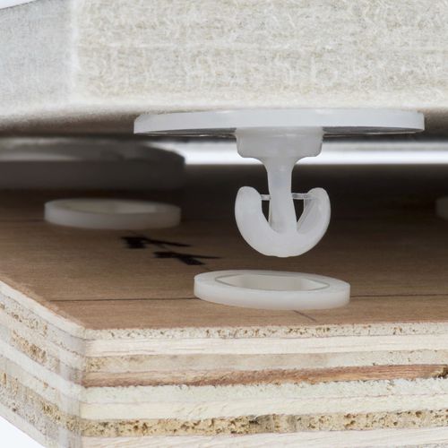 Copolymer-Befestigungssystem - PC-SM1AC - FASTMOUNT - für Paneele / für Wand / Innenbereich