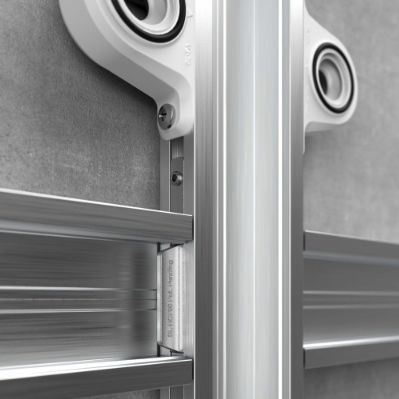 Aluminium-Geländer - SL-RLE - FASTMOUNT - Platten / für den Innenraum / für Plattform