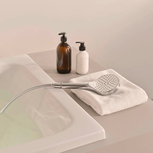 Runde Handdusche - HANSAVIVA - HANSA - Metall / modern / Chromoberfläche