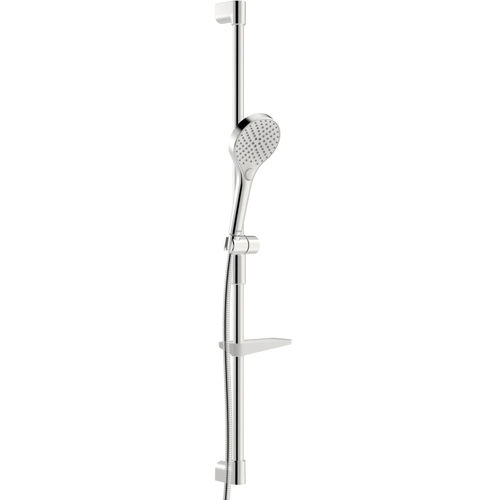 Wandmontiertes Duschsystem - HANSAVIVA ECO - HANSA - modern / mit Handbrause