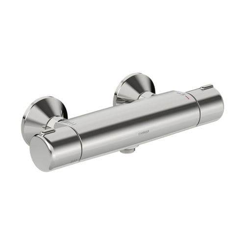 Zweigriffmischer für Duschen - HANSAMICRA ECO - HANSA - wandmontiert / thermostatisch / Metall