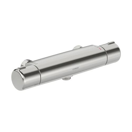 Zweigriffmischer für Duschen - HANSAMICRA - HANSA - wandmontiert / thermostatisch / Metall