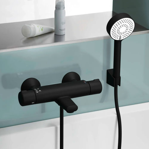 Zweigriffmischer für Badewanne - MICRA ECO : 5816217133 - HANSA - wandmontiert / thermostatisch / verchromter Messing