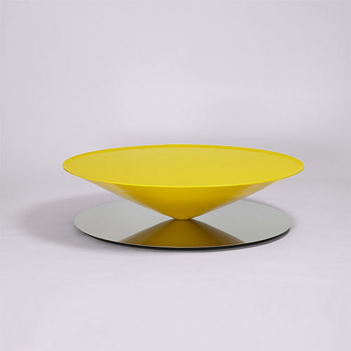 Couchtisch / originelles Design - FLOAT - LA CHANCE - Stahl / Aluminium / Edelstahl