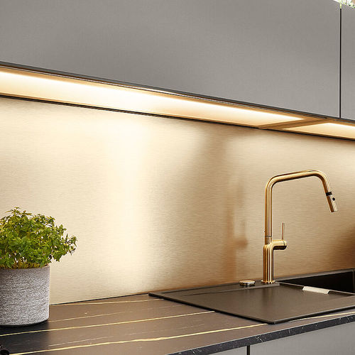 HPL-Anrichte - Yellow gold coloured - nobilia