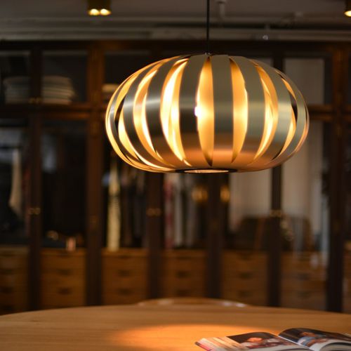 Hängelampe - ST907 - Tom Rossau - Aluminium / modern / mit Kabel