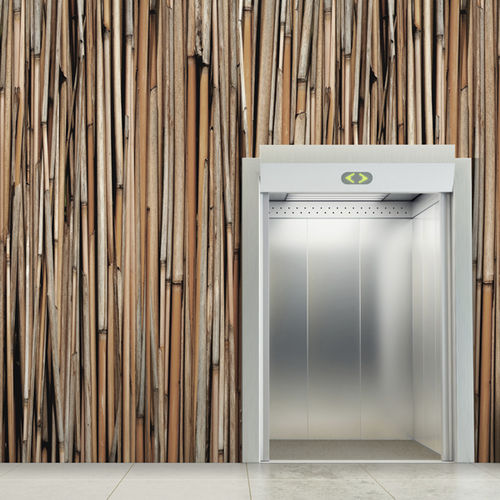 Moderne Tapete - REED M8935 - WALLS REPUBLIC - Stoff / Motiv / Holzoptik