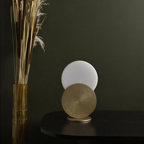 Tischlampe - DUO - ENO STUDIO - Messing / Stahl / Glas