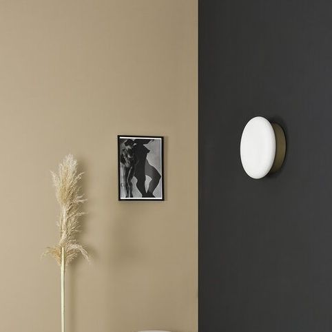 Moderne Wandleuchte - COLONNA - ENO STUDIO - für den Innenraum / Messing / geblasenes Glas