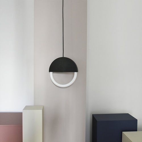 Hängelampe - PERCENT  - ENO STUDIO - Edelstahl / modern / mit Kabel