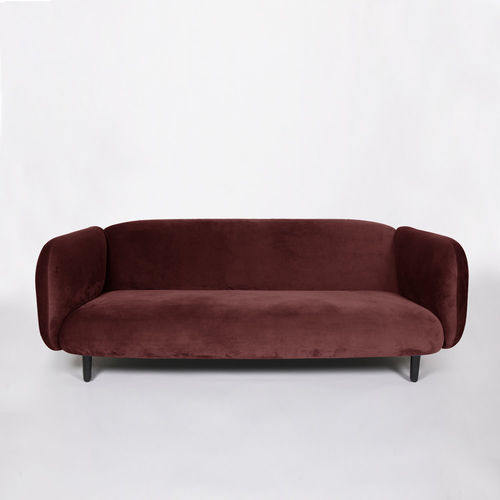 Modernes Sofa - MOÏRA - ENO STUDIO - Samt / blau / rot