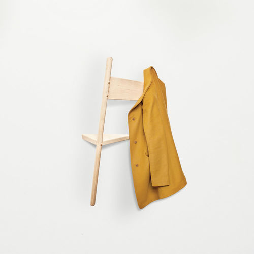 Wandmontierter Garderobenständer - WALLHAX - ENO STUDIO - originelles Design / Eiche
