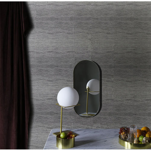 Moderne Tapete - HORIZON  - ENO STUDIO - Motiv / weiß / anthrazitfarben