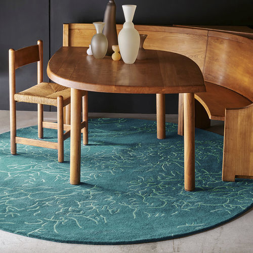 Moderner Teppich - Nature Lagoon - TOULEMONDE BOCHART - Motiv / Wolle / rechteckig