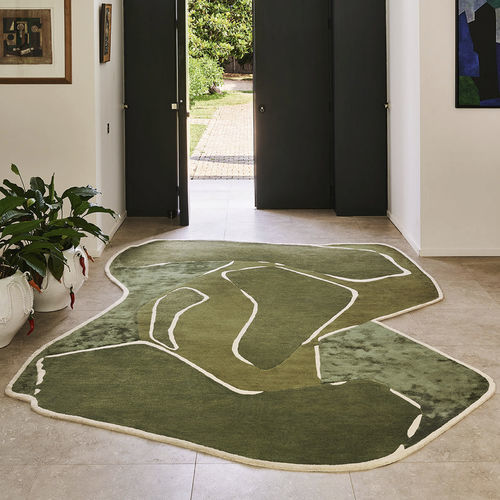 Moderner Teppich - Muse - TOULEMONDE BOCHART - Motiv / Wolle / Viskose