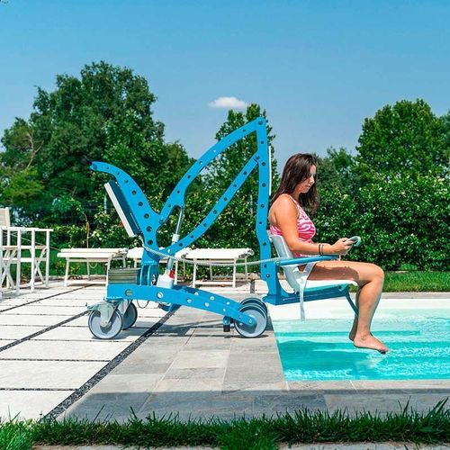 Mobiler Poolheber - ECOPOOL - Digi Project - für Personen mit eingeschränkter Mobilität