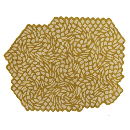 Moderner Teppich - GARDEN OF EDEN : JUNE - Golran - Motiv / Wolle / rechteckig