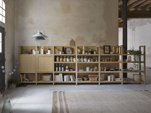 Modernes Regal - Libreria Display  - DIBIESSE - Holz / für Küchen / mit Stauraum