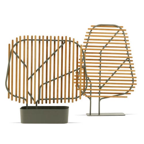 Aluminium-Pflanzkübel - Clostra - Ethimo - rechteckig / modern / grau