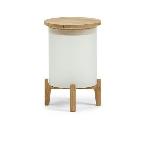 Tischlampe - Shake - Ethimo - Teakholz / Plexiglas® / modern
