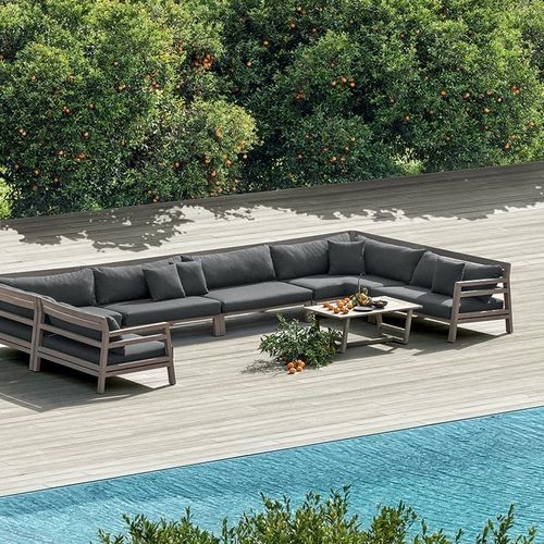 Modulsofa - Costes - Ethimo - Eck / modern / für Garten