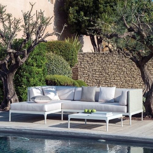 Modulsofa - Infinity - Ethimo - Eck / modern / für Garten