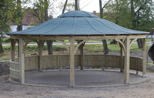 Pavillon für Kindergarten - MARRAKECH SHELTER - EcoCurves - für Spielplätze