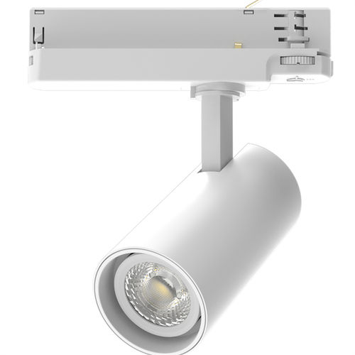 LED-Schienenleuchte - COOL II - Aurora Lighting - rund / Aluminium / für Geschäfte
