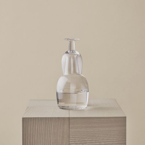 Karaffe / geblasenes Glas - karakter - Kristall / für Gewerbegebrauch