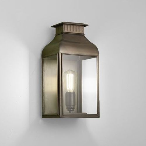 Klassische Wandleuchte - PAGODE-C - TEKNA - für Außenbereich / Bronze / Milchglas