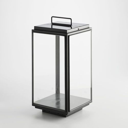 Bodenlampe - ILFORD - TEKNA - Messing / Glas / klassisch