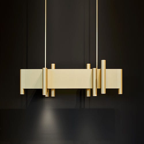 Hängeleuchte - ALDWYCH - TEKNA - LED / linear / Aluminium