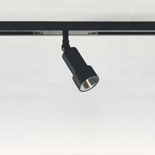 LED-Schienenleuchte - FLATSPOT-3 - TEKNA - rund / Metall / für Gewerbegebrauch