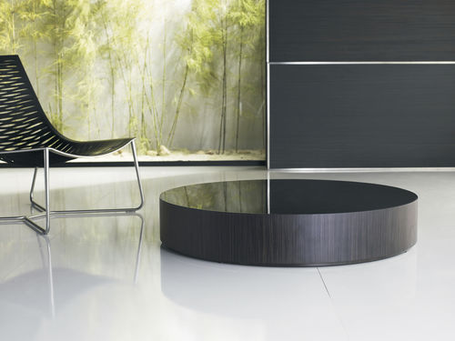 Moderner Couchtisch - BERKELEY 12IN; BERKELEY 8IN - MODLOFT - Glas / rund / für Privatgebrauch
