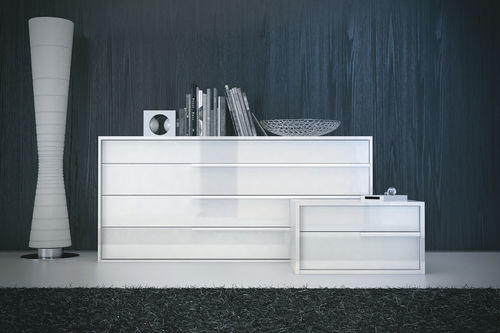 Moderne Kommode - JANE - MODLOFT - Holz / lackiertes Holz / nicht angegeben