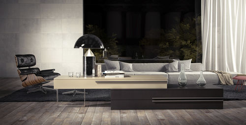 Modernes Sideboard - GRAMERCY - MODLOFT - Holz / lackiertes Holz