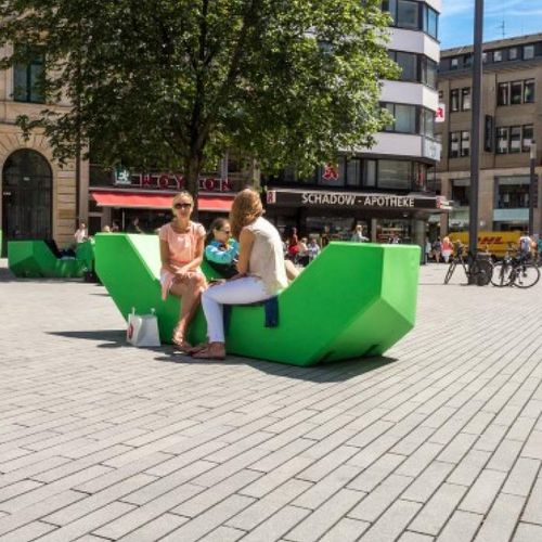 Betonplattenbelag - DECADO - URBASTYLE - Fußgänger / für öffentliche Bereiche