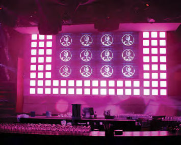 Wandmontiertes LED-Paneel - CHROMAPANEL - PULSAR - RGB