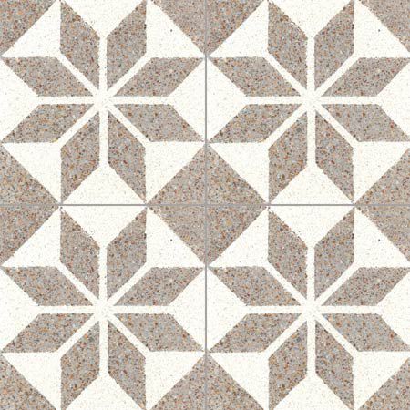 Terrazzo-Fliesen - SOLEIL - couleurs et matières - poliert / für den Innenraum / bodenstehend