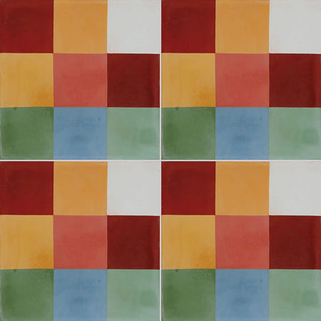 Zementfliese für den Innenraum - A 0X - couleurs et matières - bodenstehend / Wand / geometrisches Muster