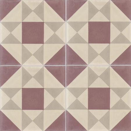 Zementfliese für den Innenraum - GRENELLE  - couleurs et matières - bodenstehend / Wand / geometrisches Muster