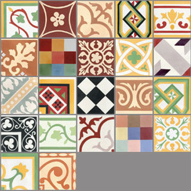 Polierte Zementfliese - PW 26 - couleurs et matières - für den Innenraum / bodenstehend / Wand