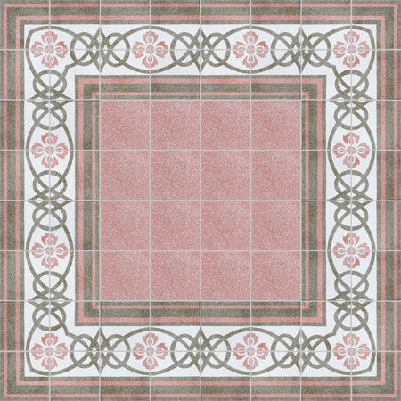 Terrazzofries - RUBAN  - couleurs et matières - wandmontiert / Boden