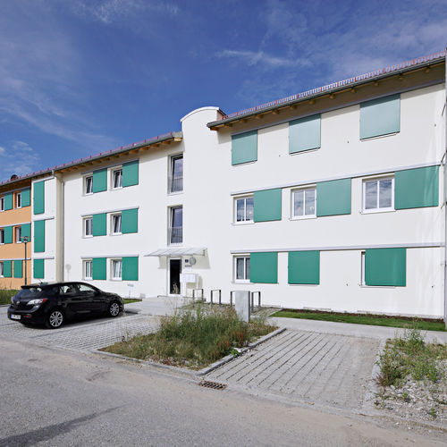 Schiebe-Fensterladen - SILENCIO - EHRET GmbH - Aluminium / matt / farbig